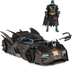 Offroad-Batmobil mit Greifenwerfer und Batman-Figur
