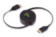 Einziehbares HDMI-Kabel 1,5 m