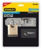 Sicherheitsscharnier mit Schloss aus Stanley Kwikset Messing