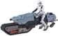 Actionfigur Stormtrooper und Motorrad - 27 cm