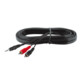 Stereo-Audiokabel Klinkenstecker / Cinch-Stecker – 1,5 m