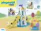 Playmobil 1.2.3. Spielplatz mit Riesenrutsche und Figuren