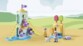 Playmobil 1.2.3. Spielplatz mit Riesenrutsche und Figuren