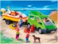 Playmobil Family Fun: Familienauto mit Bootsanhänger