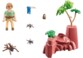 Playmobil Wiltopia: Felsen mit Riesenspinne