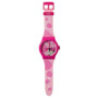 Horloge murale géante Minnie Mouse 92 cm coloris rose de la marque Disney