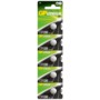 Blister de 5 piles bouton lithium CR1220 3V de marque GP avec date de péremption 2026